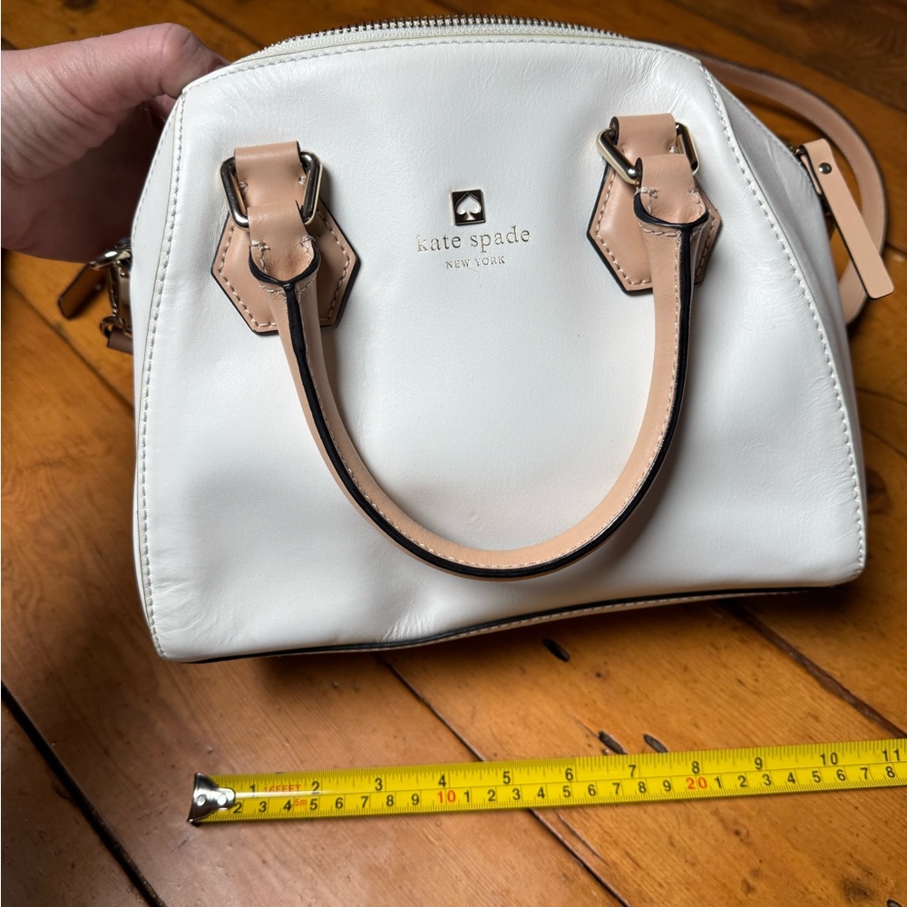Kate Spade White Leather Handbag